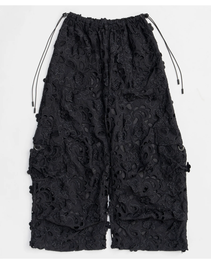  MAISON SPECIAL�i���]���X�y�V�����j 21261465202 Cut-Off Flower Pants 