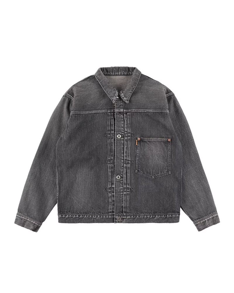 STANDARD CALIFORNIA�i�X�^���_�[�h�J���t�H���j�A) OUDLA500 SD Denim Jacket S996 WW II Vintage Wash