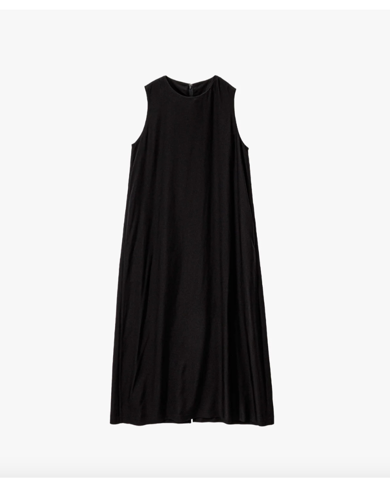 Graphpaper�i�O���t�y�[�p�[ �jGL261-60357�@Viscose Cupro Back Satin Sleeveless Dress