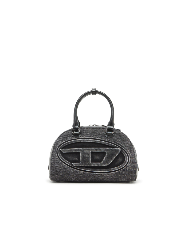 DIESEL (�f�B�[�[��) X10370P8764 1DR Dome-Bowling bag in washed denim