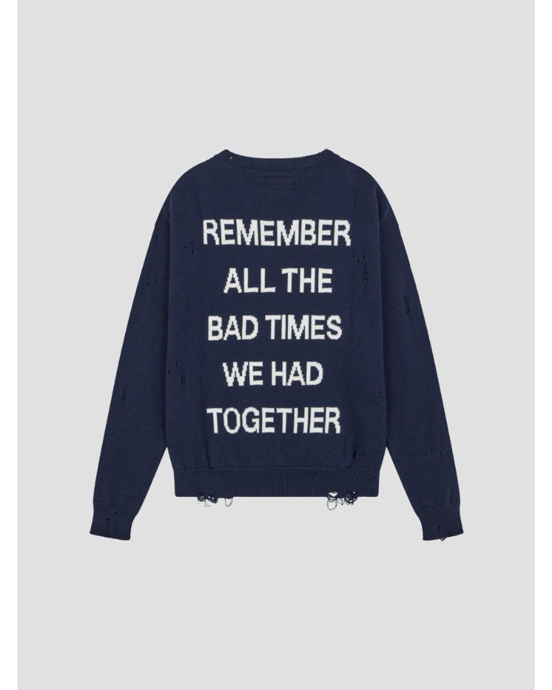 RASSVET (���X�x�[�g) PACC18N001 STATEMENT SWEATER KNIT