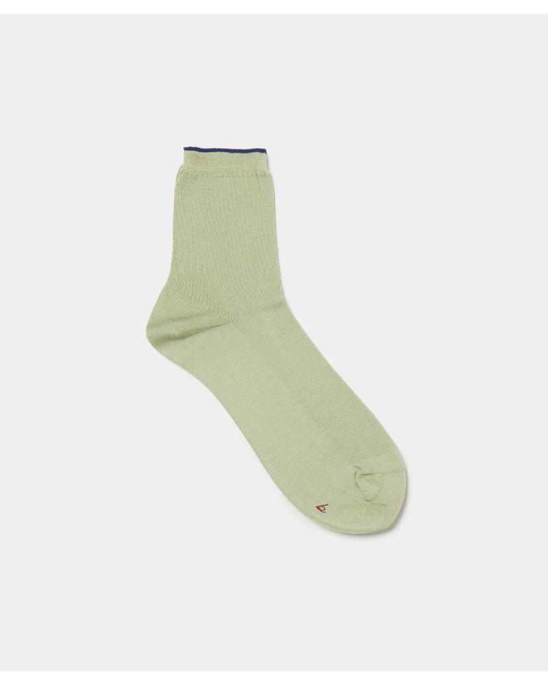 babaco�i�o�o�R) BA02-BN68S Cotton Fine Ribbed Short Socks 