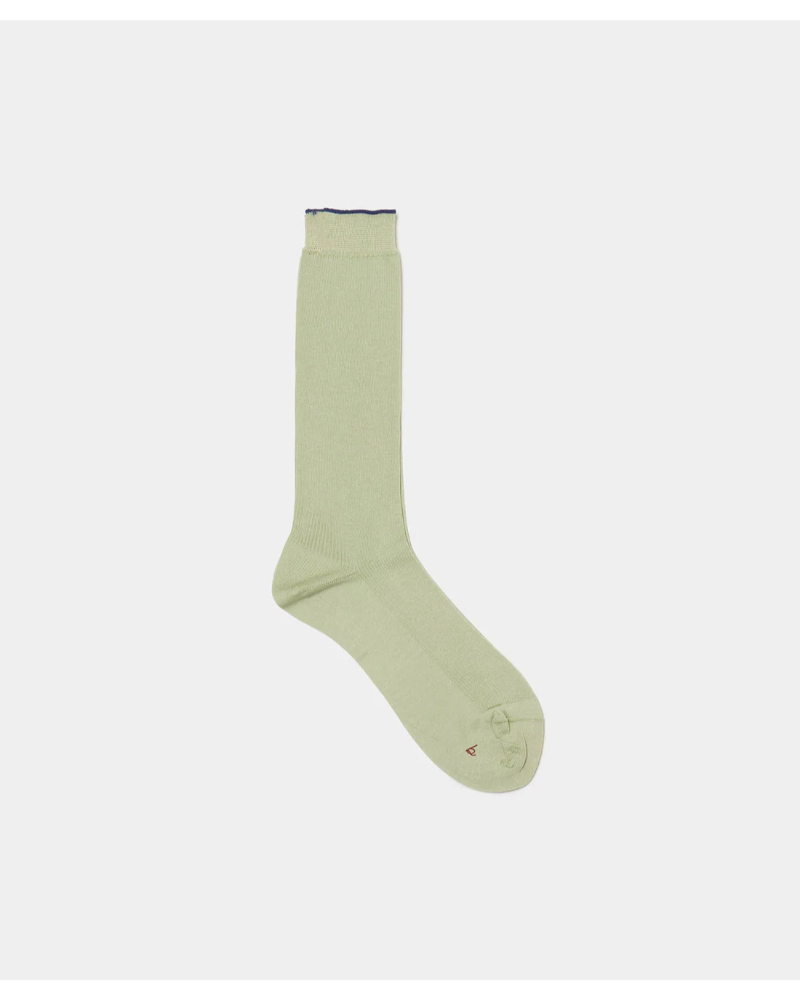 babaco�i�o�o�R) BA02-BN68L Cotton Fine Ribbed Socks