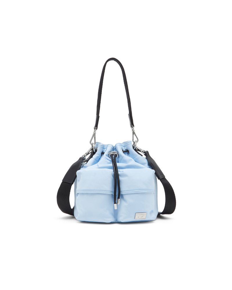 DIESEL (�f�B�[�[��) X10683P8166 Multi-Pkts-Multipocket bucket bag in satin nylon