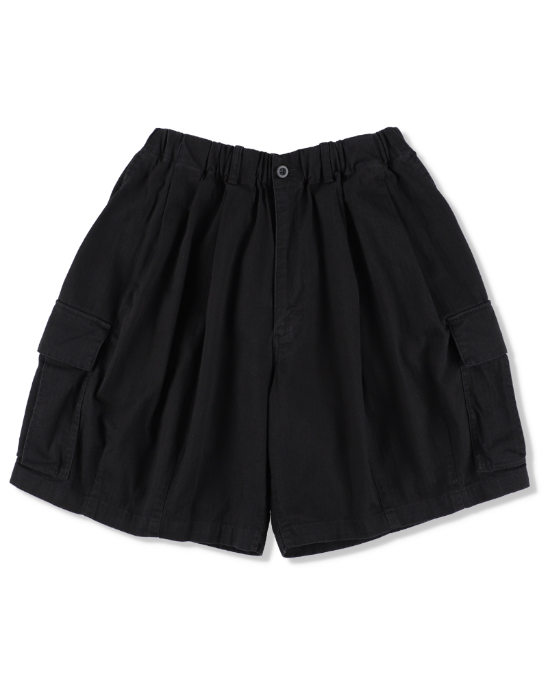 is-ness�i�C�Y�l�X) 26SS_23_1005SSPT04-2 Herringbone 6-Pocket Shorts