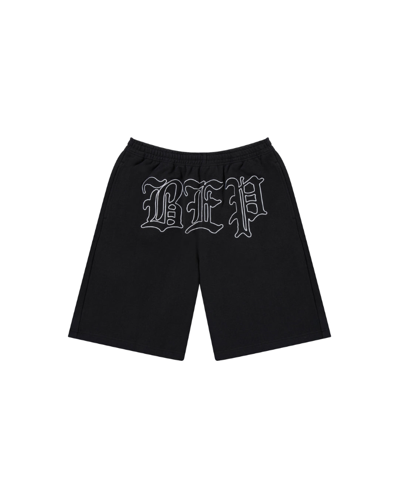 BlackEyePatch�i�u���b�N�A�C�p�b�`�jBEPSS26PA18 3 LETTER OE SWEAT BAGGY SHORTS 