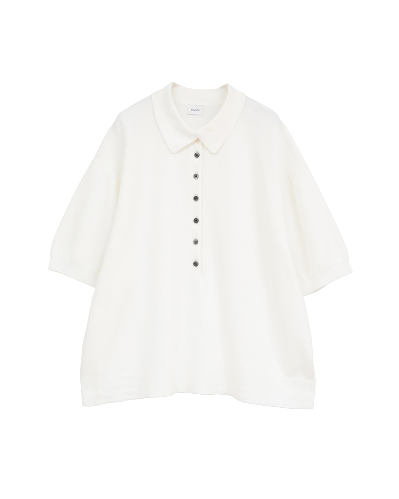 MANOF (�}�m�t) 80106-2113 LOOSE POLO KNIT