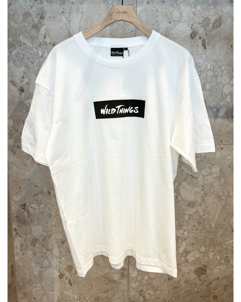 WILDTHINGS�i���C���h�V���O�X) WT26055K BOX LOGO TEE
