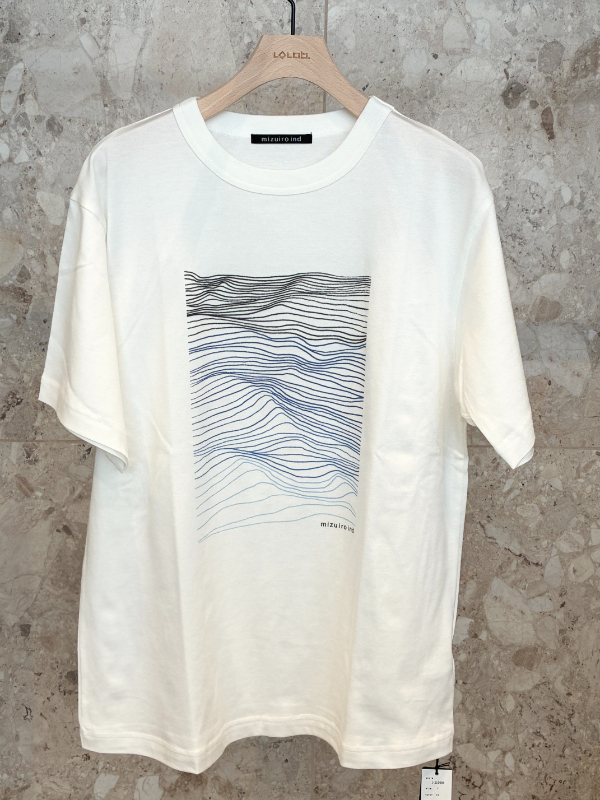 mizuiroind�i�~�Y�C���C���h�j1-210085 surface water print T