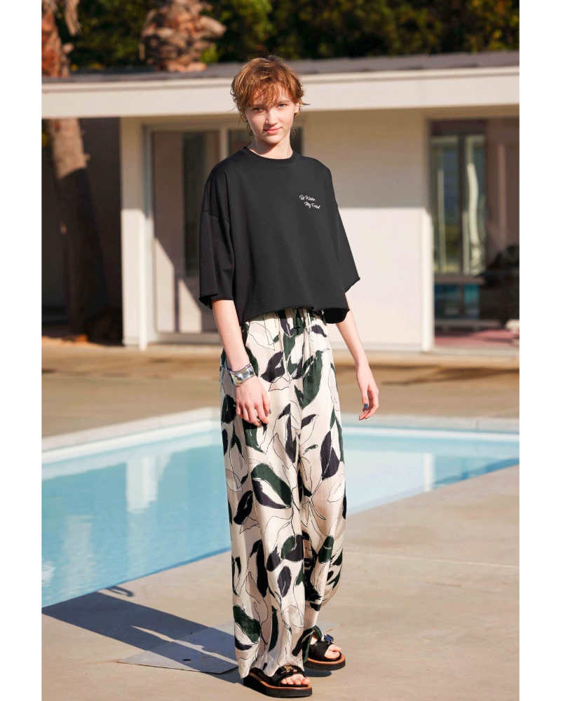 SACRA�i�T�N���j126213112  MODERN LEAVES PANTS