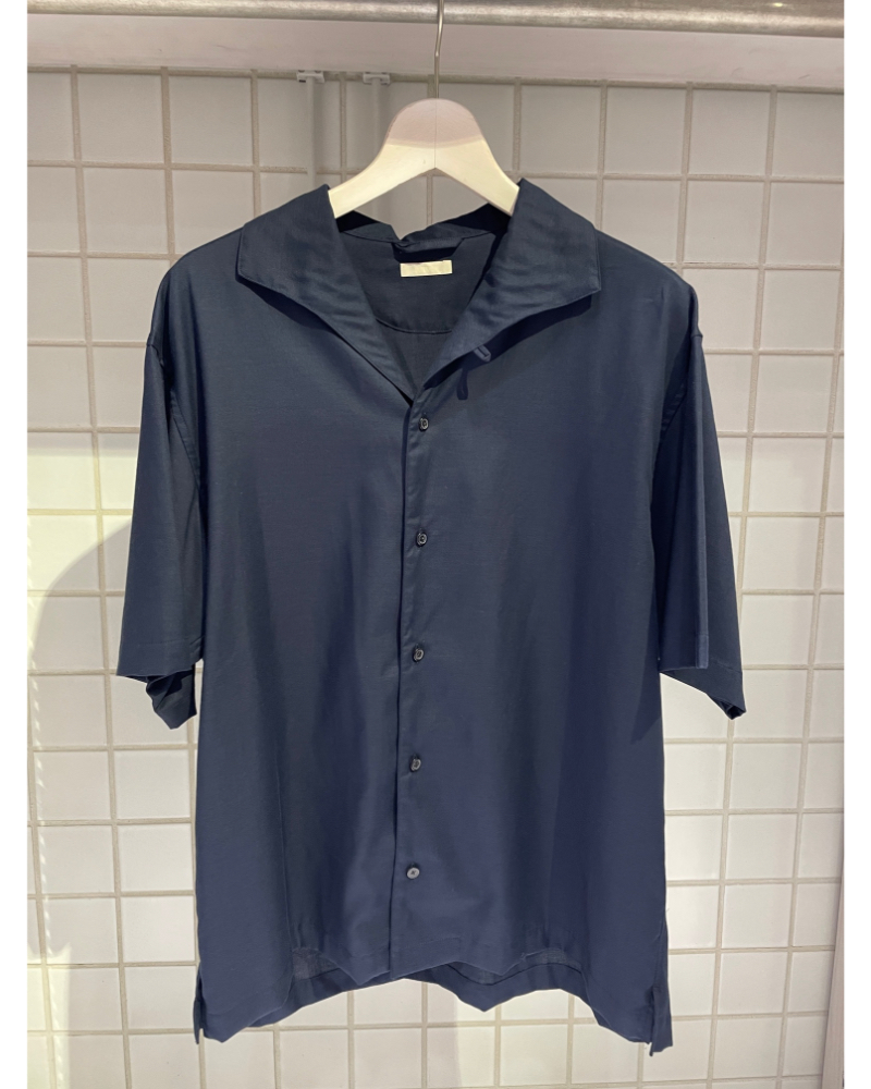 ULTERIOR(�A���e���A�jUSH70-LA198-A SILKY SOFT TWILL SHARK COLLAR SHIRT