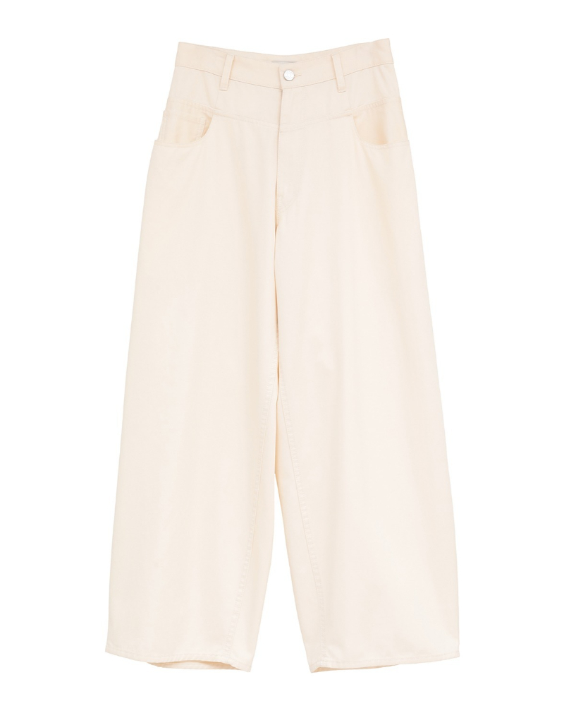 CLANE (�N���l)  10110-7193 LOW WAIST BARREL PANTS