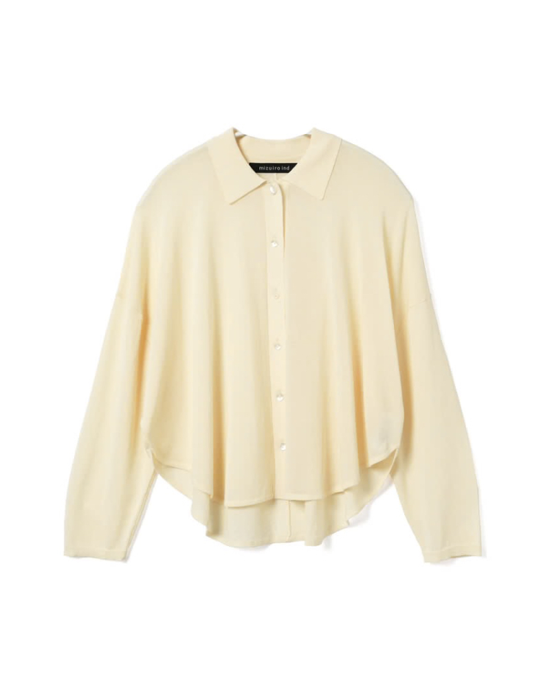 mizuiroind�i�~�Y�C���C���h�j2-220038 shirt collar shirt C/D