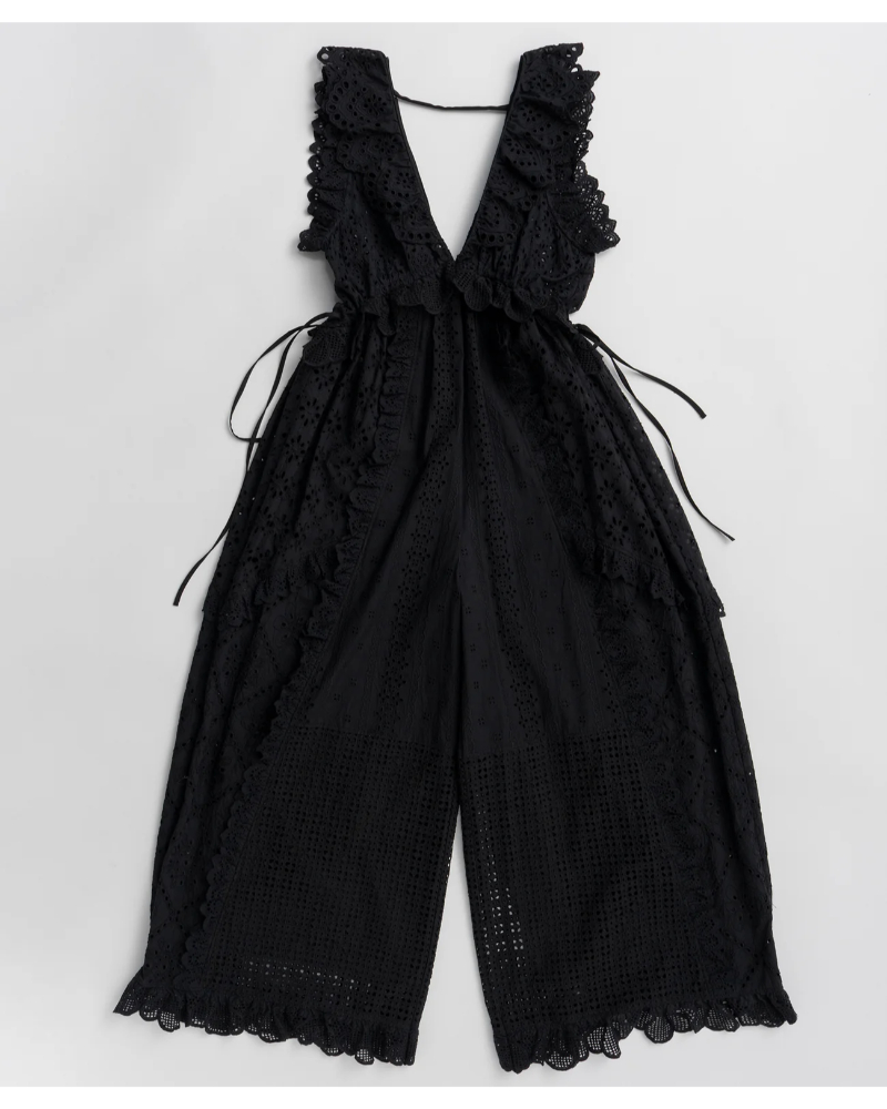 MAISON SPECIAL�i���]���X�y�V�����j21261266304 Lace Patch Rompers