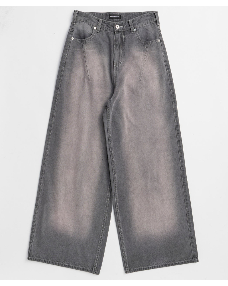  MAISON SPECIAL�i���]���X�y�V�����j21261465811 High Blast Over-Dyed Denim Pants
