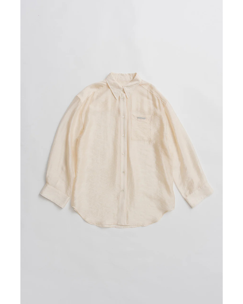 PRANK PROJECT (�v�����N �v���W�F�N�g) 31261315613 Silk Blend Sheer Over Shirt