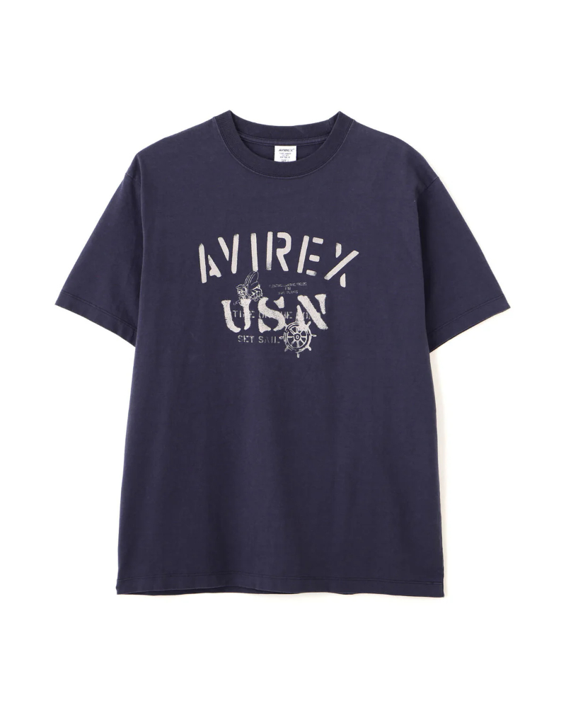 AVIREX�i�A���B���b�N�X�j7836134003 USN T-SHIRT