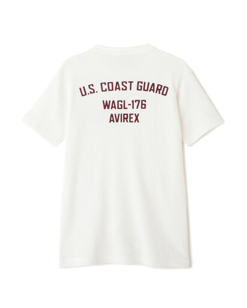 AVIREX�i�A���B���b�N�X�j7836134009 MINI WAFFLE T-SHIRT �hU.S.COAST GUARD�h