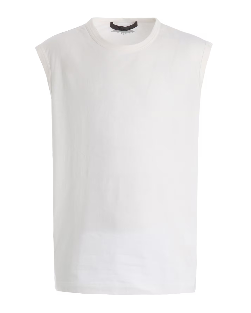 Y's for men�i���C�Y�t�H�[�����jMK-T46-079 BAT PRINT SLEEVELESS TEE
