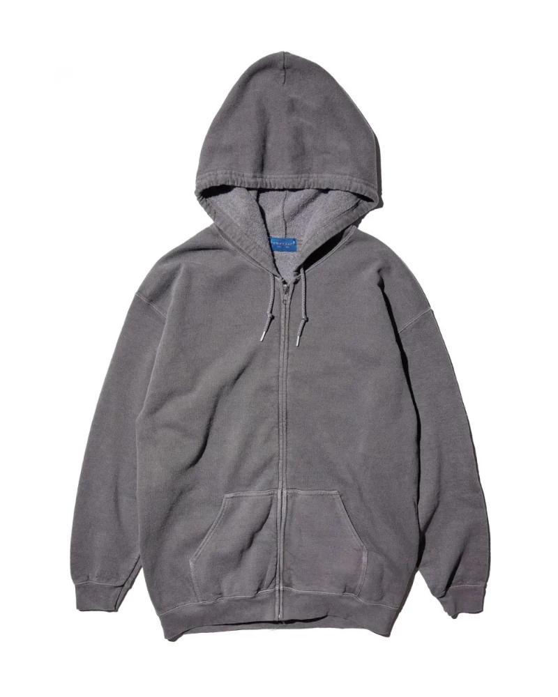 TOWNCRAFT�i�^�E���N���t�g�jtc25f022 90S PIGMENT FULL ZIP HOODIE