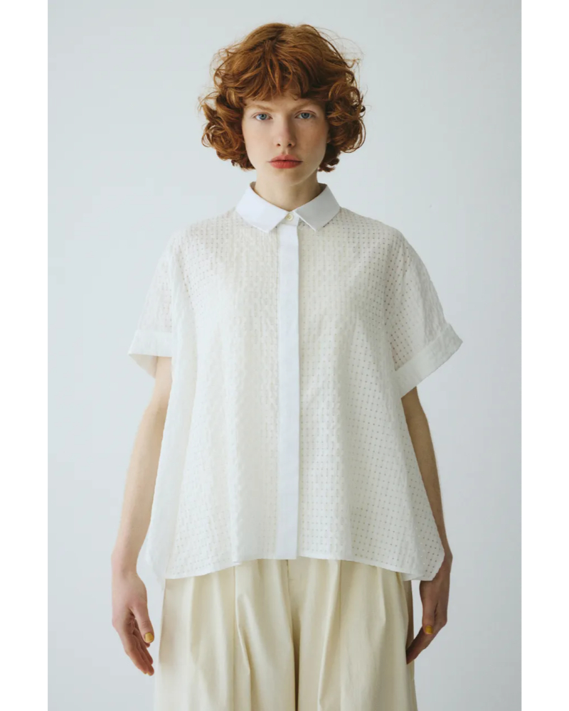 HeRIN.CYE�i�փ����h�b�g�T�C �j530JSM30-1031 Back long shirt