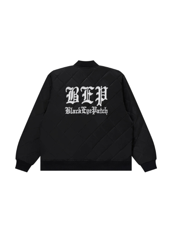 BlackEyePatch�i�u���b�N�A�C�p�b�`�jBEPSS26OT04 3 LETTER OE QUILTED JACKET