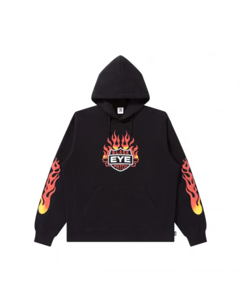 BlackEyePatch�i�u���b�N�A�C�p�b�`�jBEPSS25CS04 FLAME RIDER LOGO HOODIE