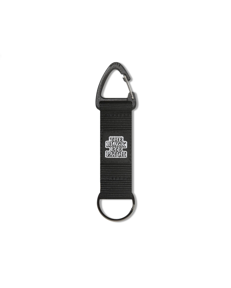 BLACKEYEPATCH�i�u���b�N�A�C�p�b�`�jBEPFW25AC26 OG LABEL WEBBING KEYRING