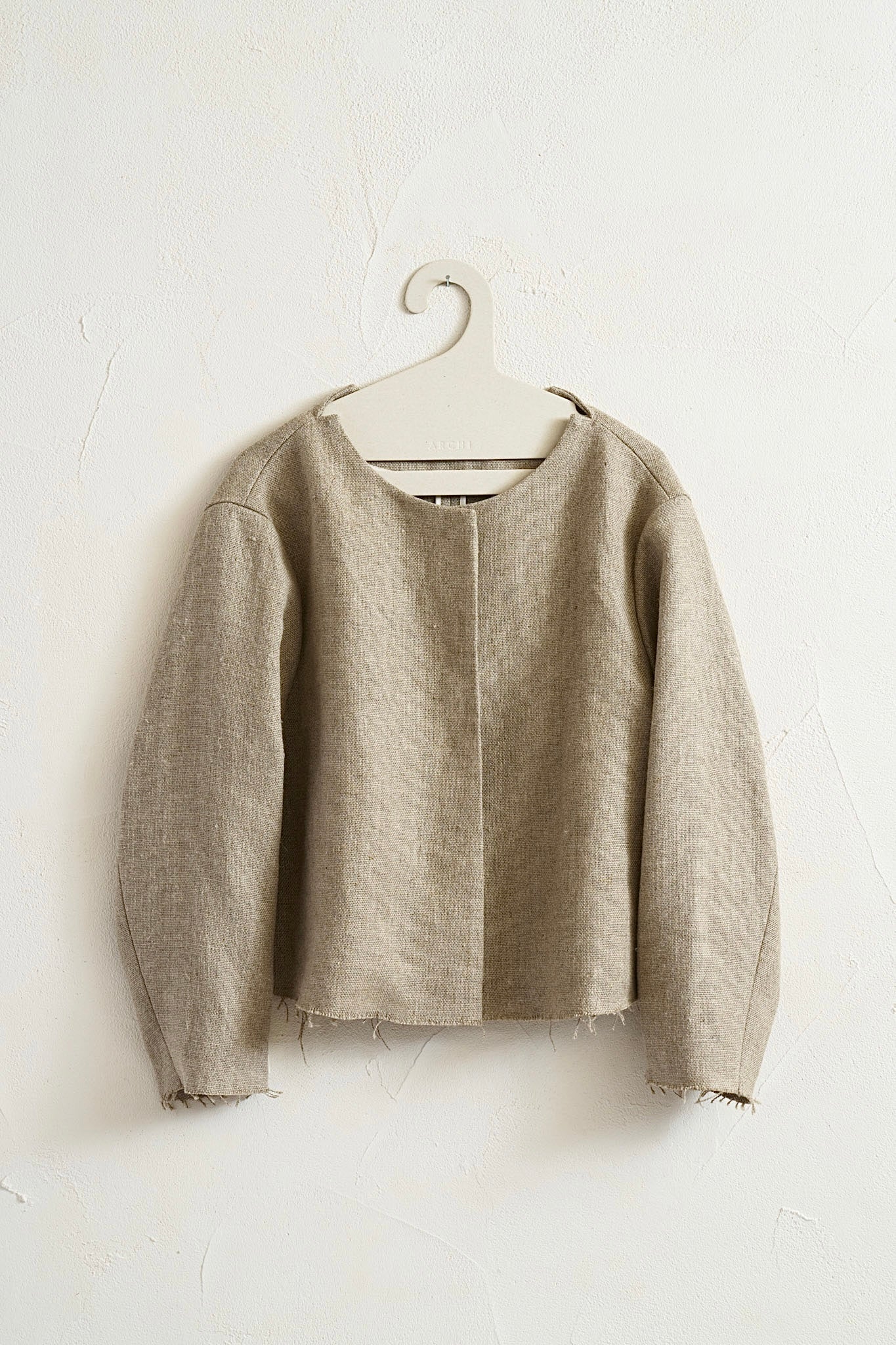 archi�i�A�[�L�jAS26-F2 Heavy Linen Jacket - in May