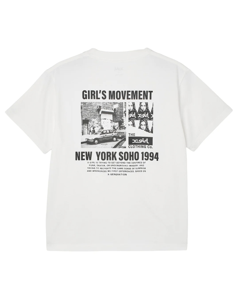 X-girl�i�G�b�N�X�K�[���j105262011027 X-girl HISTORY S/S TEE