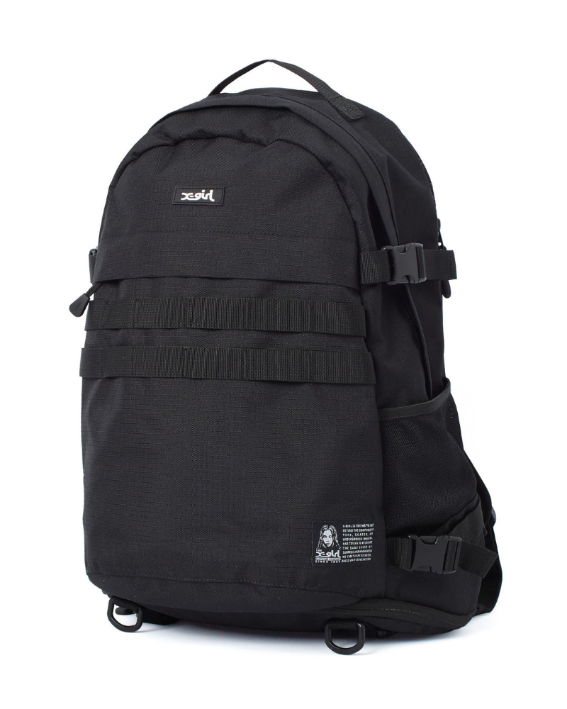 X-girl�i�G�b�N�X�K�[���j105261053009 FACE LABEL ADVENTURE BACKPACK