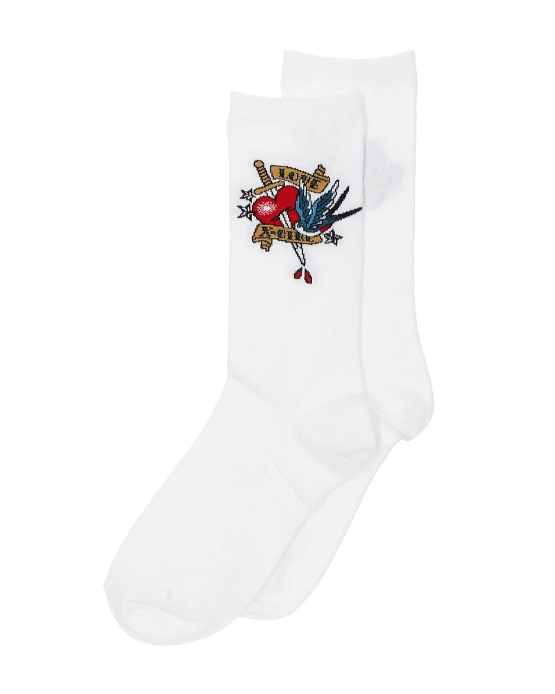 X-girl�i�G�b�N�X�K�[���j105251054016 TATTOO JACQUARD SOCKS