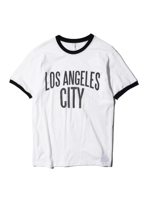 I LOVE LA(�A�C���u�G���G�[) IV26S00500 "LOS ANGELES" RINGER TEE