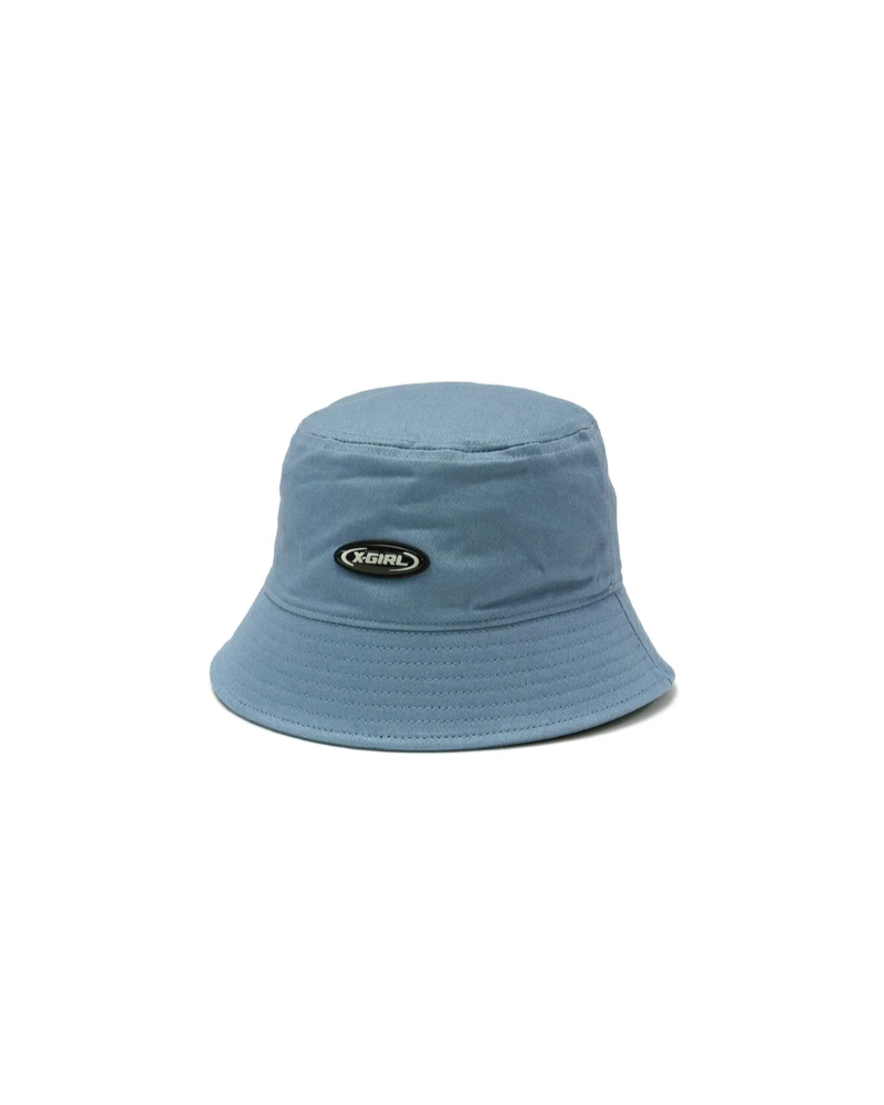 X-girl�i�G�b�N�X�K�[���j105233051009 BROKEN OVAL LOGO BUCKET HAT