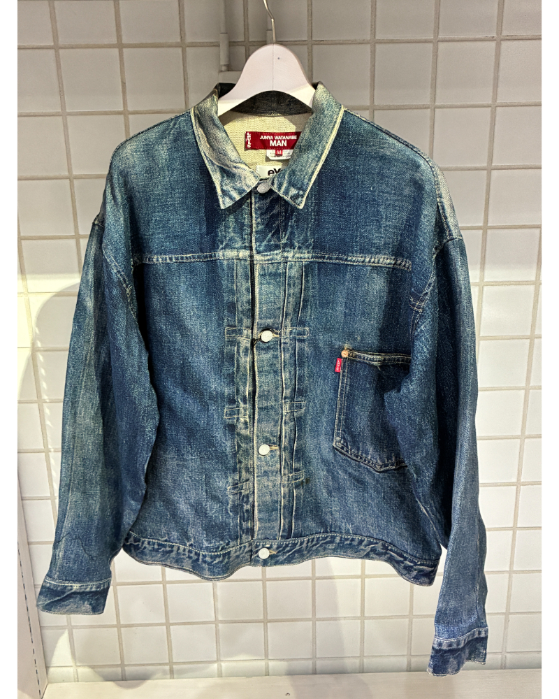 eYe JUNYA WATANABE MAN�i�A�C �W���������^�i�x�}��) WQ-J904-100 ���I�b�N�X�]�ʃv�����g Levi's W�l�[�� BerBerJin 1st TYPE JACKET