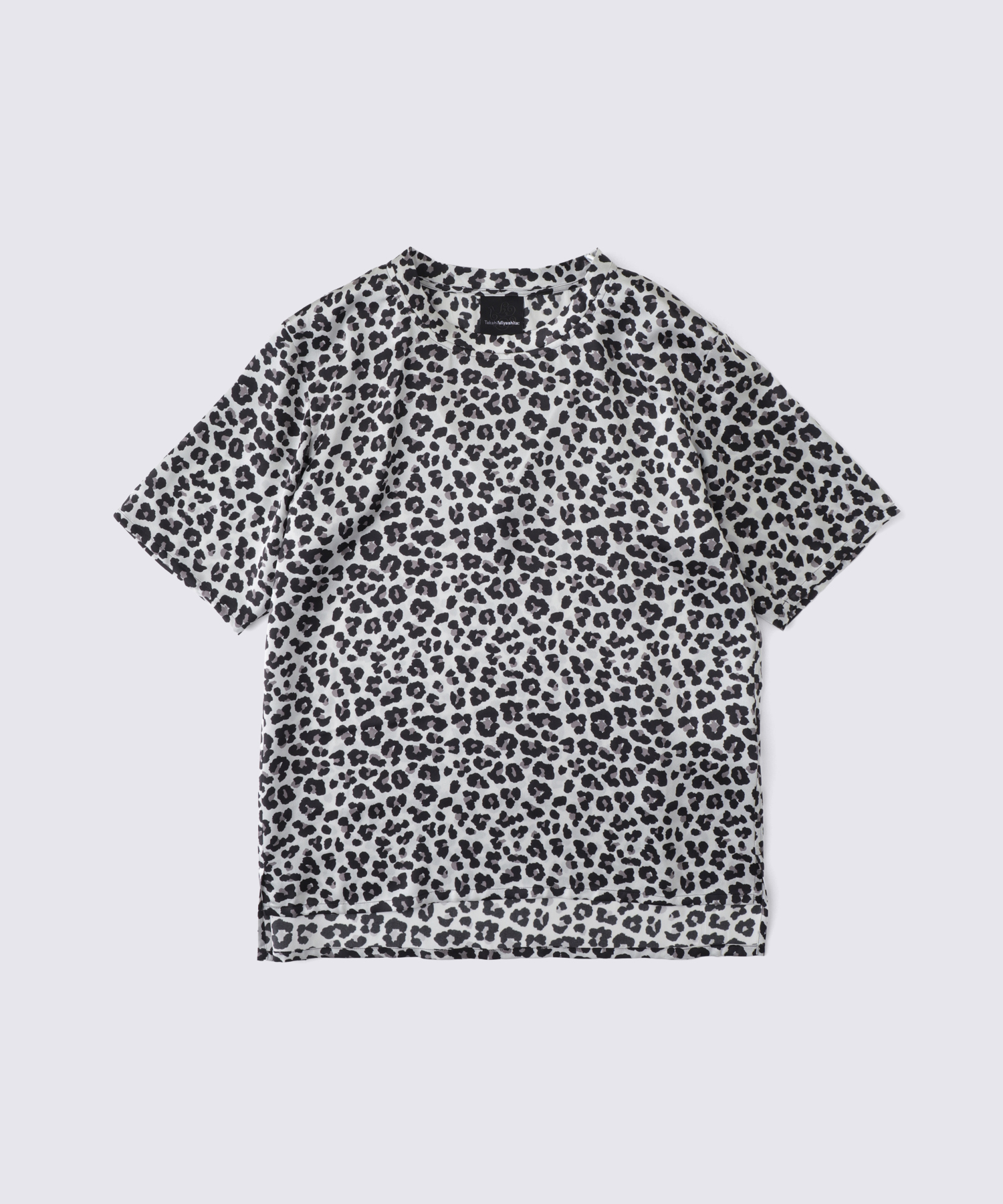  TakahiroMiyashita:FooTokyo�i�^�J�q���~���V�^�F�t�[�g�E�L���E�j26C07PLLPL820-821 "Silk Satin Pullover T-Shirt" LEOPARD