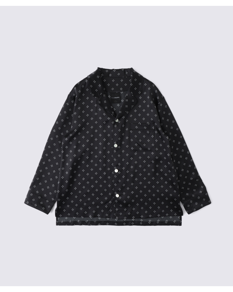  TakahiroMiyashita:FooTokyo�i�^�J�q���~���V�^�F�t�[�g�E�L���E�j26C07PJCPTL814-815 "Silk Pajamas Long-Sleeve" CROSS PATTERN