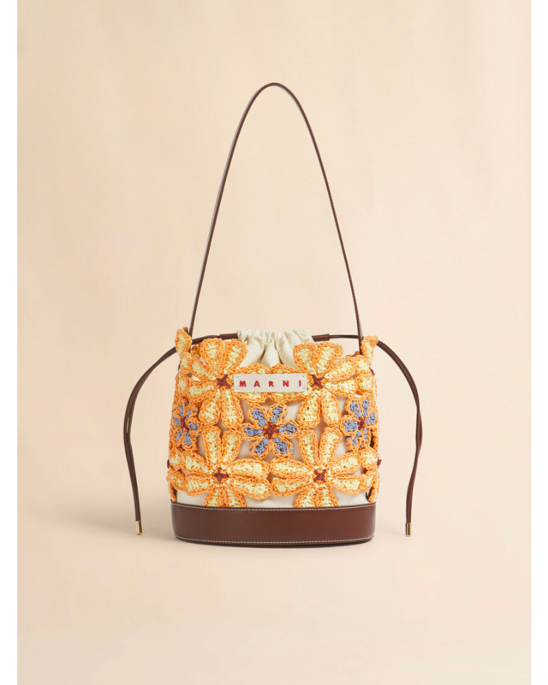 MARNI (�}���j) SCMP0087A0P9112 �y�[�p�[���t�B�A�� Seaside �o�P�b�g�o�b�O