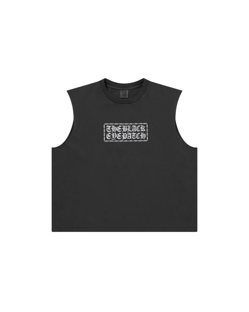 BlackEyePatch�i�u���b�N�A�C�p�b�`�jBEPFW26TE12 BARBED WIRE LOGO SLEEVELESS TEE
