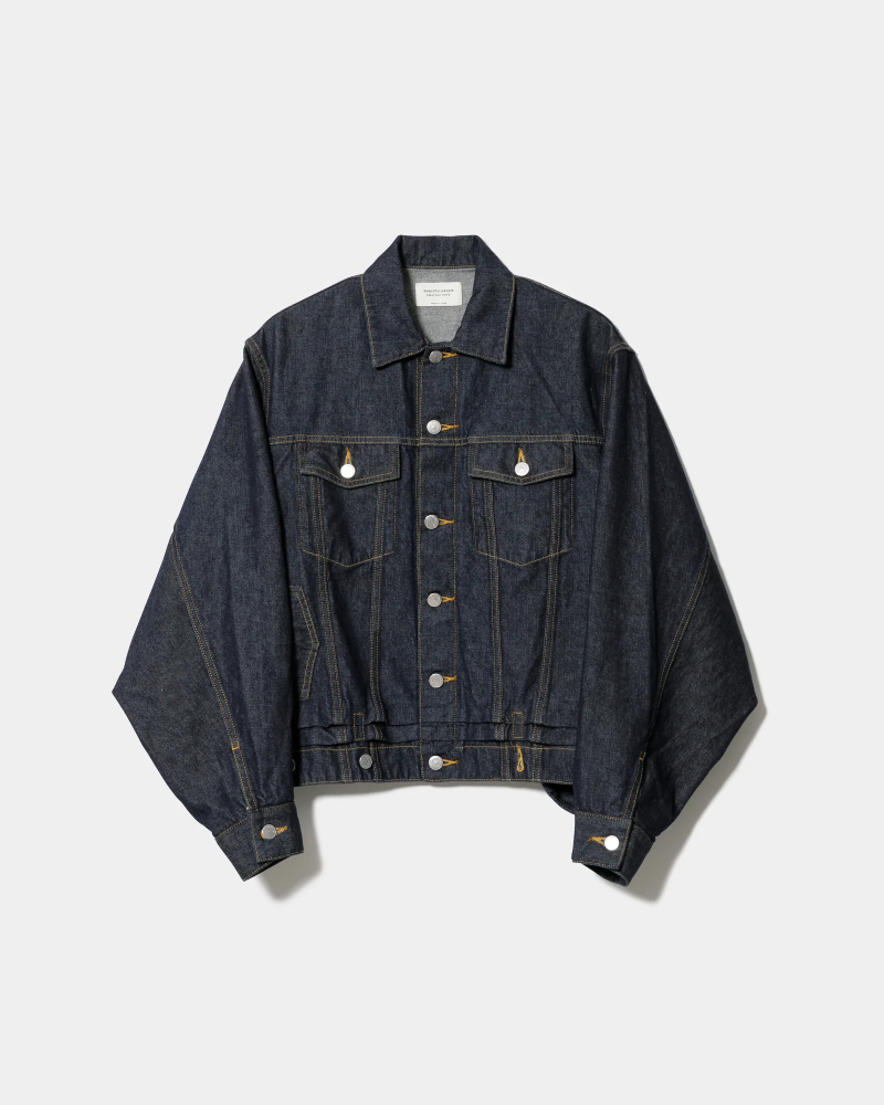 beautiful people (�r���[�e�B�t���s�[�v��)  1646102034 double-end left hand twill denim blouson 26PF