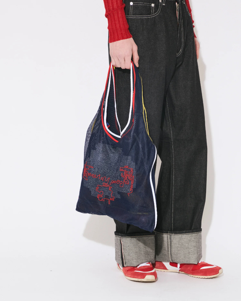 beautiful people (�r���[�e�B�t���s�[�v��) 1646612012 flip maze mesh marche bag