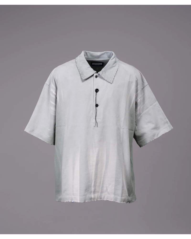  MAISON SPECIAL�i���]���X�y�V�����j11261411333 Sunburn Processing Prime-Over Short-sleeved Polo Shirt