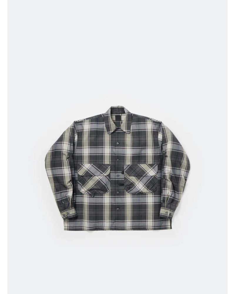 DAIWA PIER39�i�_�C���s�A 39) BE-81026WL W's TECH SPORTS OPEN COLLAR SHIRT L/S BIG TARTAN