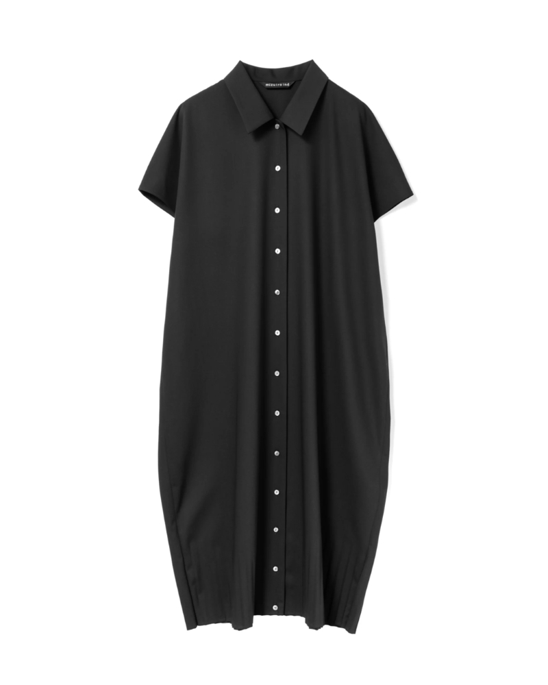 mizuiroind�i�~�Y�C���C���h�j3-250076 pleats hem OP