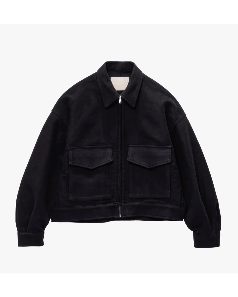 Graphpaper�i�O���t�y�[�p�[ �jGL263-20453 Cotton Double Serge Zip Jacket