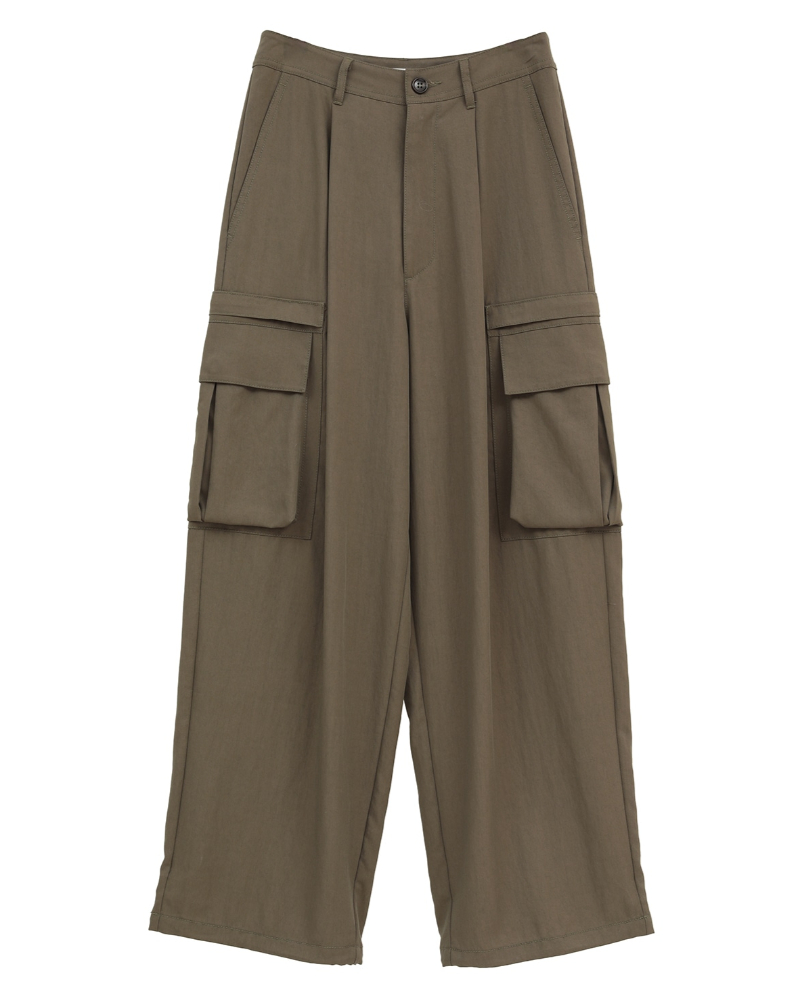 CLANE (�N���l) 11110-7063 LOW WAIST POCKET CARGO PANTS