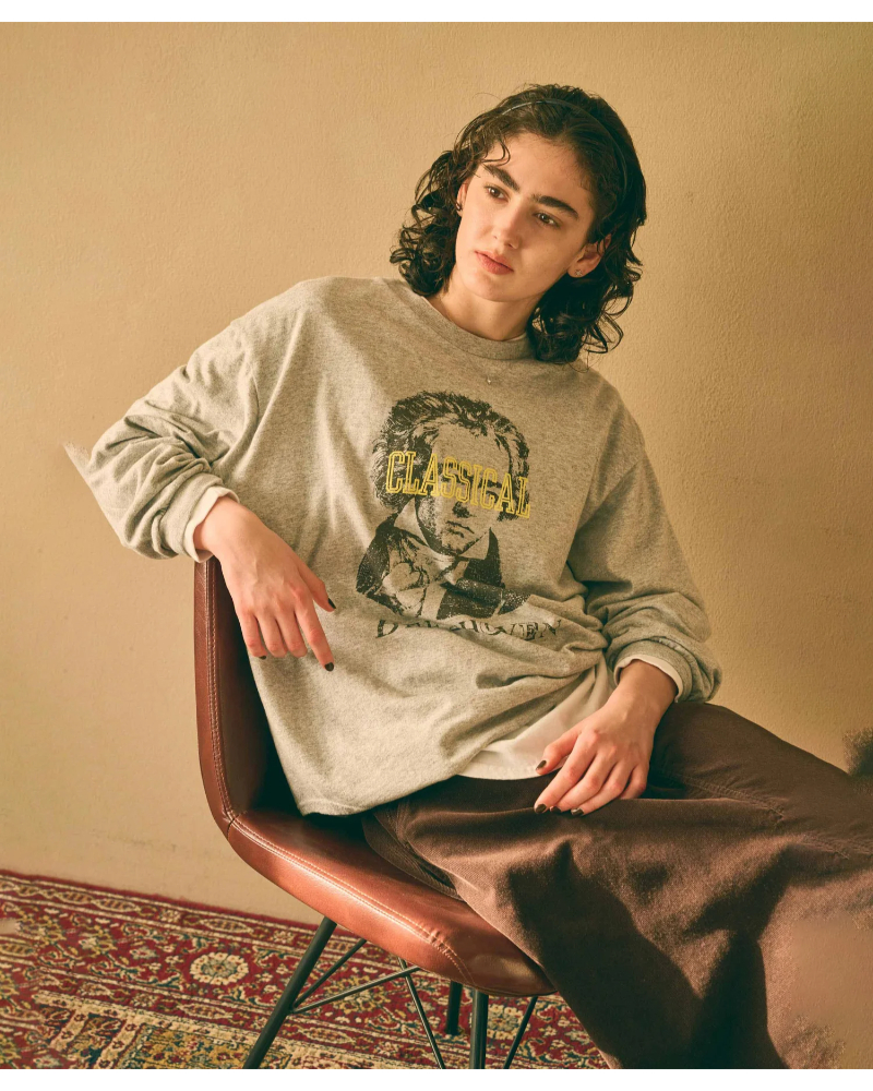KHA:KI�i�J�[�L�jMIL26FCS3520 L/S TEE -CLASSICAL-