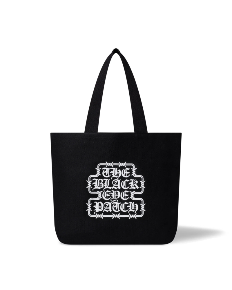 BlackEyePatch�i�u���b�N�A�C�p�b�`�jBEPFW26AC30 BARBED WIRE OG LABEL LARGE TOTE