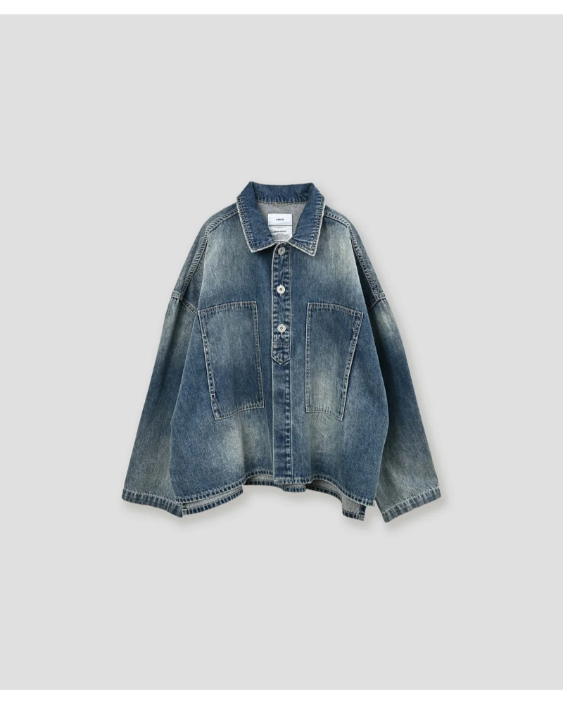 KHA:KI�i�J�[�L�jMIL26FBL3166 TYPE-35 DENIM SHIRT