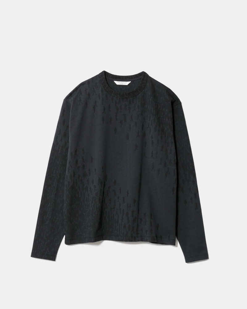 beautiful people (�r���[�e�B�t���s�[�v��) 1636310007 suvin compact jersey relax-fit little people long T-shirts